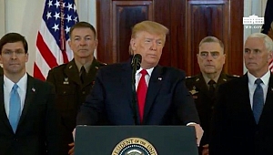 Trump'ın İran Açıklamasında Askeri Müdahale Yok