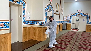 Brooklyn Eyüp Sultan Dezenfekte Edildi