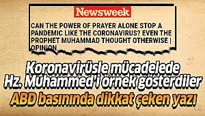 Corona ile Mücadelede Hz. Muhammed Örneği
