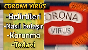Corona Virüs belirtileri, virüs nasıl bulaşıyor, tedbirler ne olmalı?