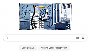 Google  Çizgili denizci tişörtü Doodle Yaptı
