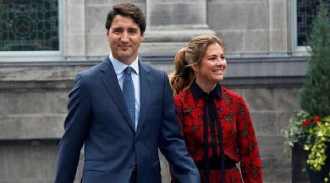 Kanada Başbakanı Trudeau ve eşide, Corona