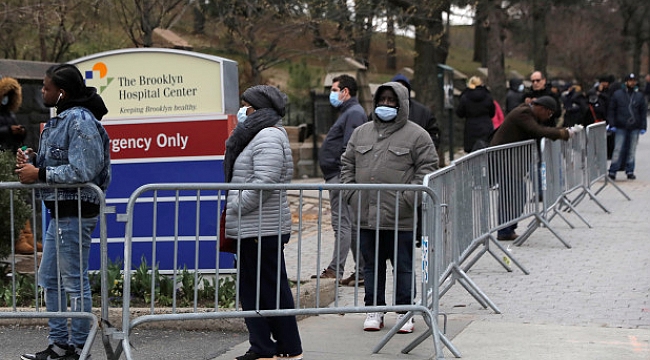 New York'ta Her Saat 1 kişi Corona'dan Ölüyor