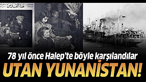 Yunanistan 78 yıl önce Suriye'ye sığındığını çabuk unuttu!