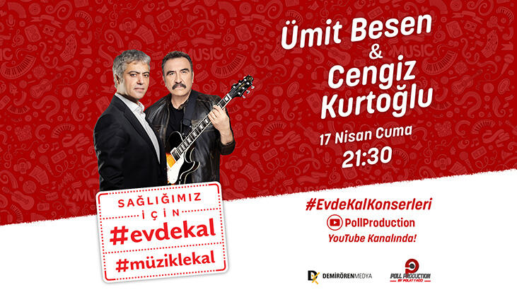 Ümit Besen ve Cengiz Kurtoğlu bu kez canlı yayında
