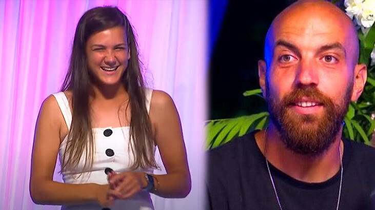 Survivor birleşme partisinde Sercan ve Nisa rüzgar