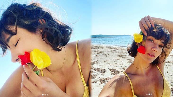Ouncu Aybüke Pusat'tan karantina pozu