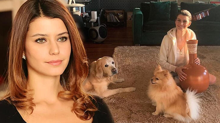 Beren Saat ev halini paylaştı