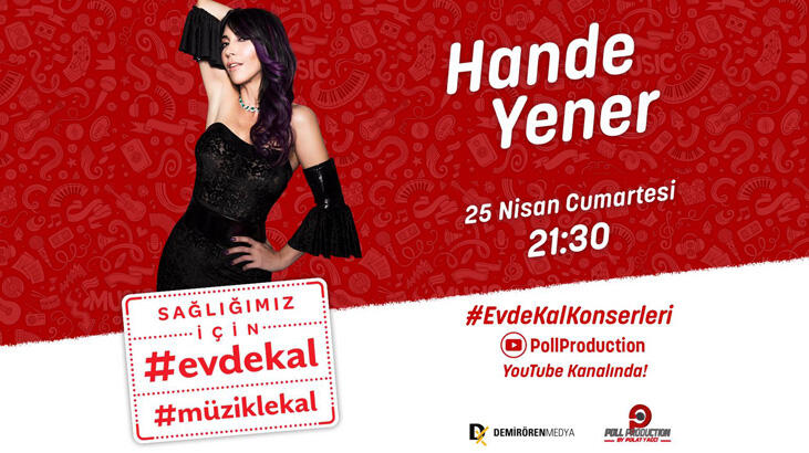 Sahne şovları ve danslarıyla Hande Yener’den konse