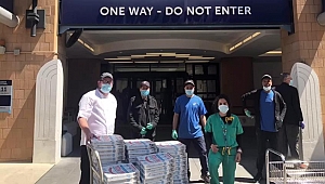 Dominos'un Türk Çalışanlarından Sağlıkçılara Jest
