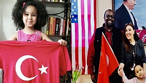 New York'ta Minik Hazel'den 23 Nisan Mesajı