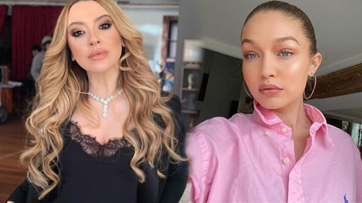 Hadise'den Gigi Hadid'e yapılan yorumlara tepki!