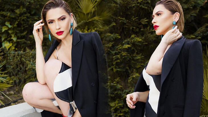 Hadise'nin karantina pozlarına beğeni yağdı