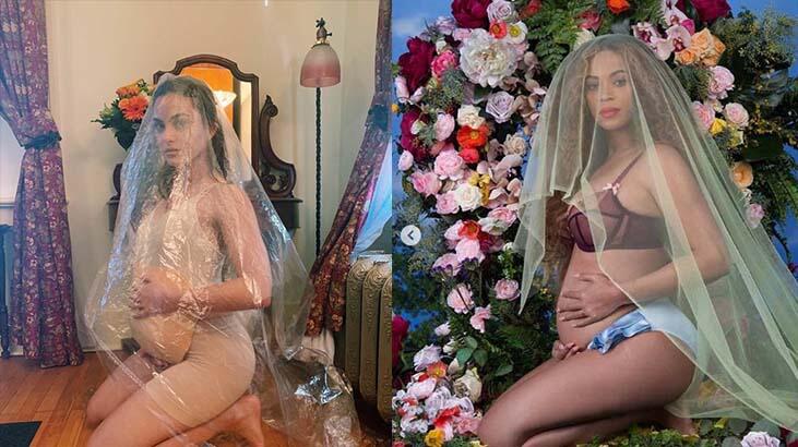 Camila Mendes Beyonce’nin hamilelik pozu ile dalga