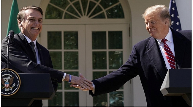 Amerika & Brezilya arası corona ziyareti
