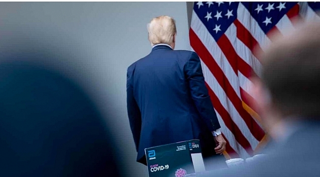 Başkan Trump'tan yine gazetecilere trip