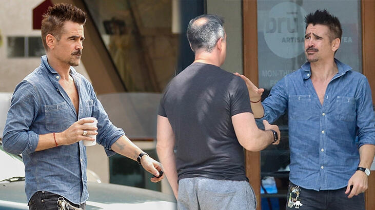 Colin Farrell corona virüse aldırmadı