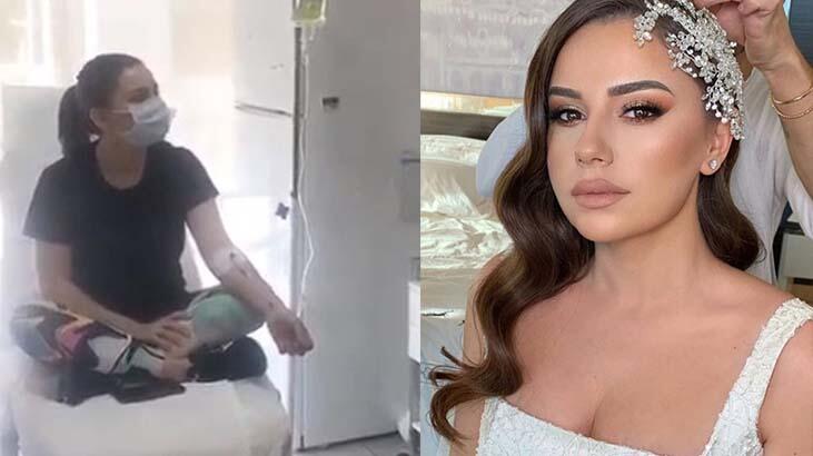 Merve Özbey'e serum desteği