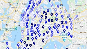 New York'ta Posta Kodlarına Göre Ölüm Oranları