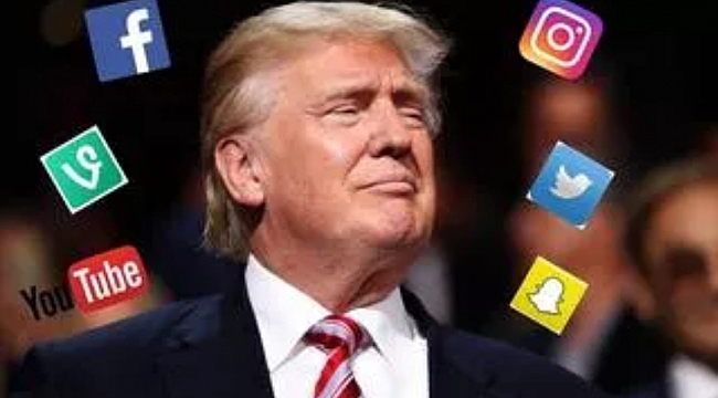 Trump'dan bir tehdit de sosyal medyaya