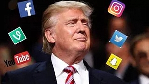 Trump'dan bir tehdit de sosyal medyaya