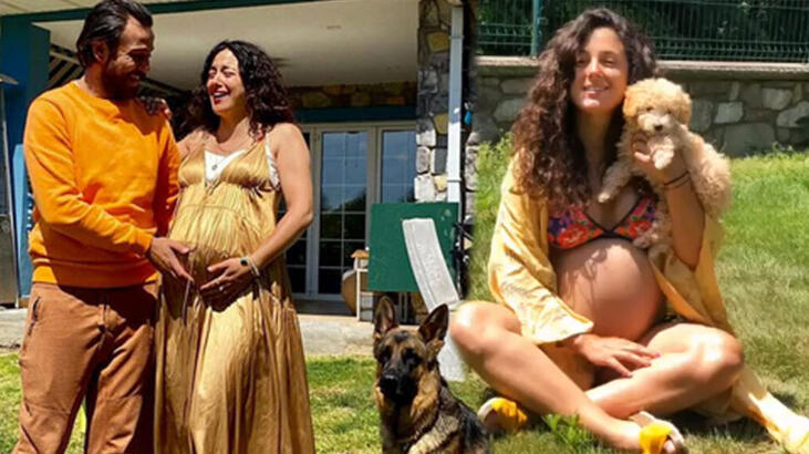 Cansu Tosun'dan karnı burnunda pozlar!