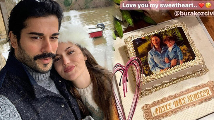 Burak Özçivit’ten Fahriye Evcen’e doğum günü jesti