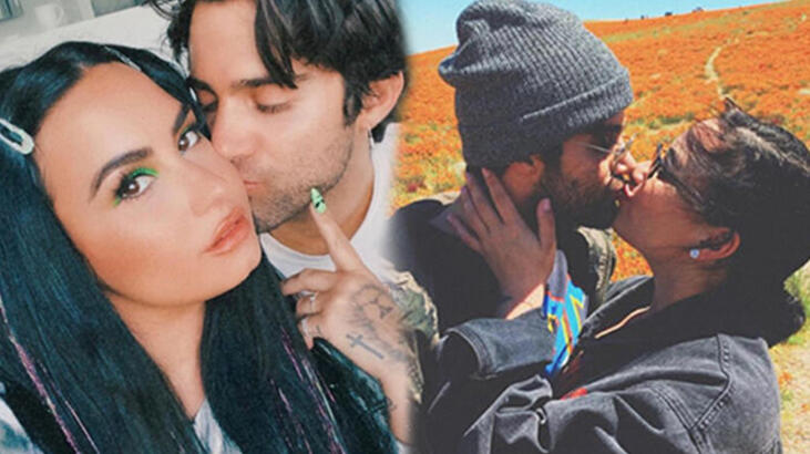 Demi Lovato'dan Max Ehrich'e aşk dolu kutlama!