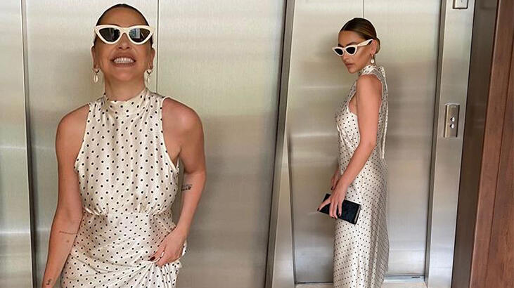 Hadise karantinada 8 kilo verdi