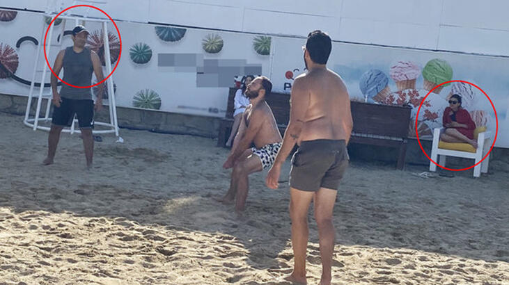 Mert Fırat'ın voleybol keyfi