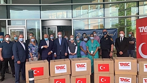New Jersey'de Türklerden Hastaneye Bağış