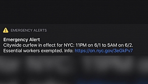 New York'ta Sokağa Çıkma Yasağı