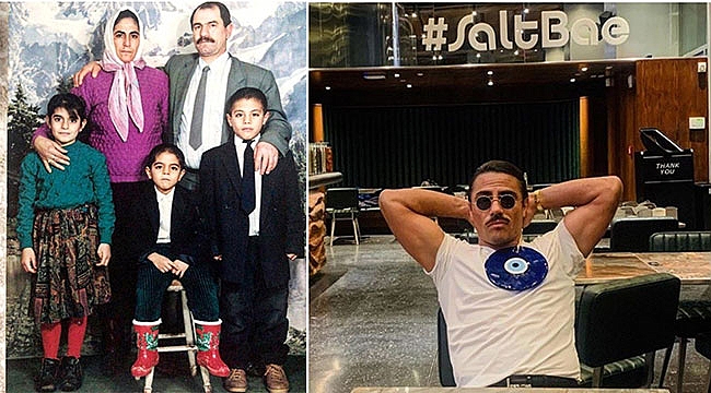 Nusret aile fotoğraflarını paylaştı
