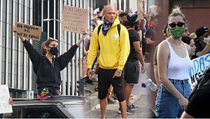 Protestolara ünlülerden tam destek