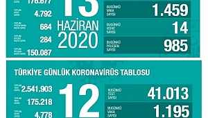 Türkiye de korkutan vaka sayısı
