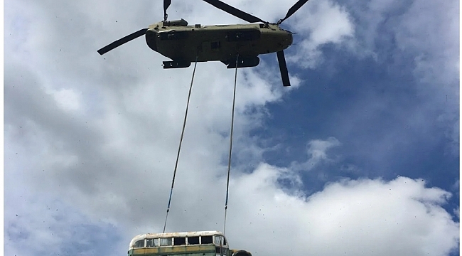 Ünlü otobüs güvenlik sebebiyle taşındı