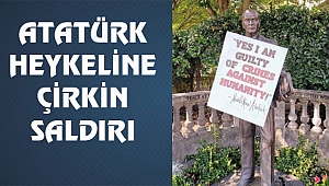 Washington'daki Atatürk Heykeline Saldırı