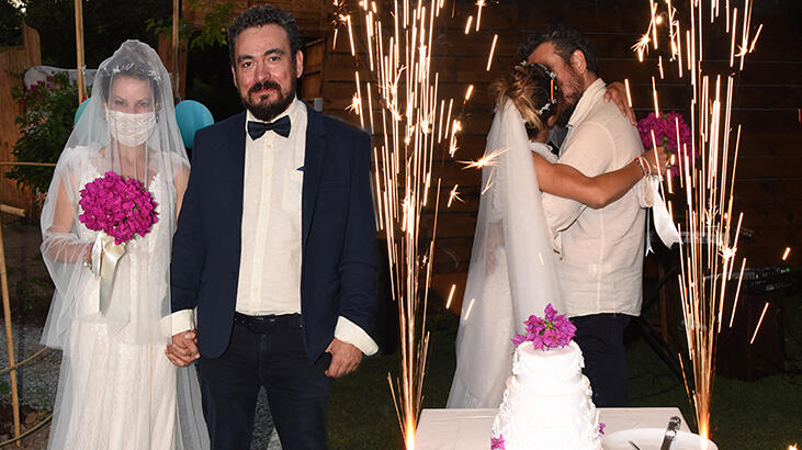 Yıldız Asyalı ile Kerem Saka dünyaevine girdi