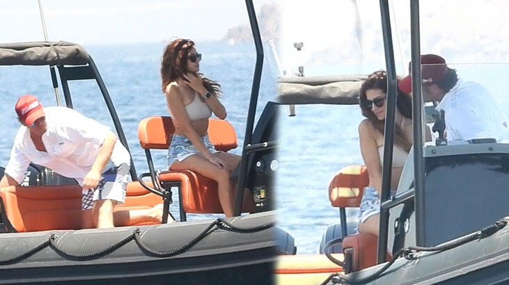 Kıvanç Tatlıtuğ ve Başak Dizer'in tatil keyfi