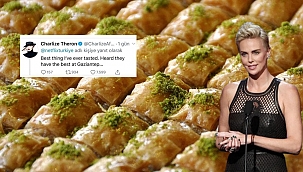 Charlize Theron'dan Baklava Şovu