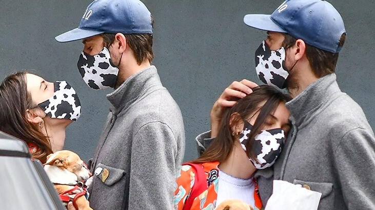 Scout Willis ile Jake Miller'ın maskeli romantizmi