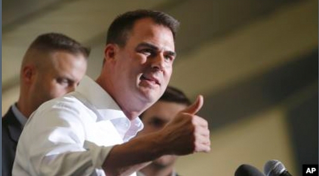 Oklahoma Valisi Kevin Stitt’in Corona Testi Pozitif