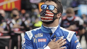 Trump'a bir tepki de NASCAR pilotundan geldi