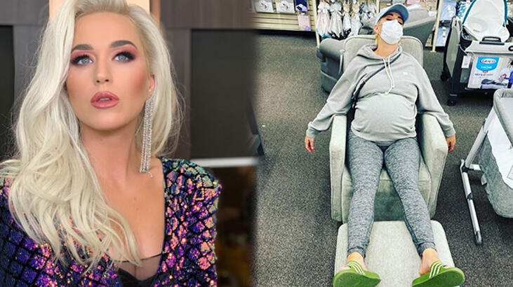 Katy Perry karnı burnunda pozunu paylaştı: Yorgun