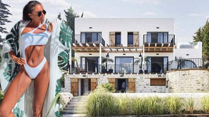 Eda Taşpınar'ın Çeşme'deki lüks villası!