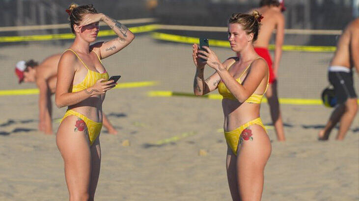 Ireland Baldwin sevgilisinin fotoğraflarını çekti