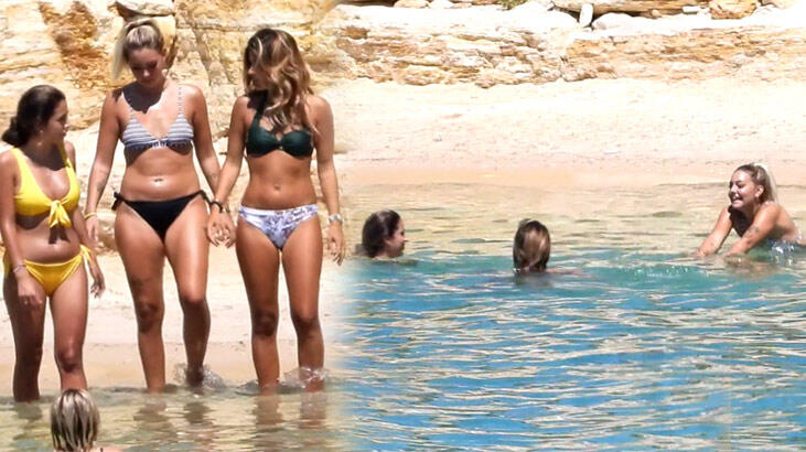 Aycan Yanaç, Çeşme tatilinde