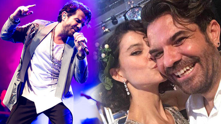 Kenan konser verdi, Beren sahne arkasında eğlendi