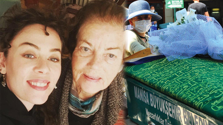 Demet Evgar ‘sevgilim’ dediği babaannesi son yolcu