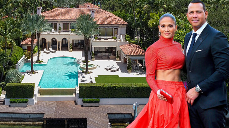 Jennifer Lopez Alex Rodriguez çiftinin yeni evler YAŞAM www